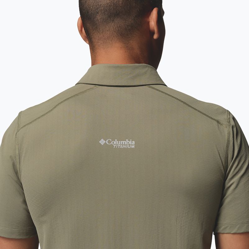 Koszulka męska Columbia Diamond Peak Pro Polo stone green 6