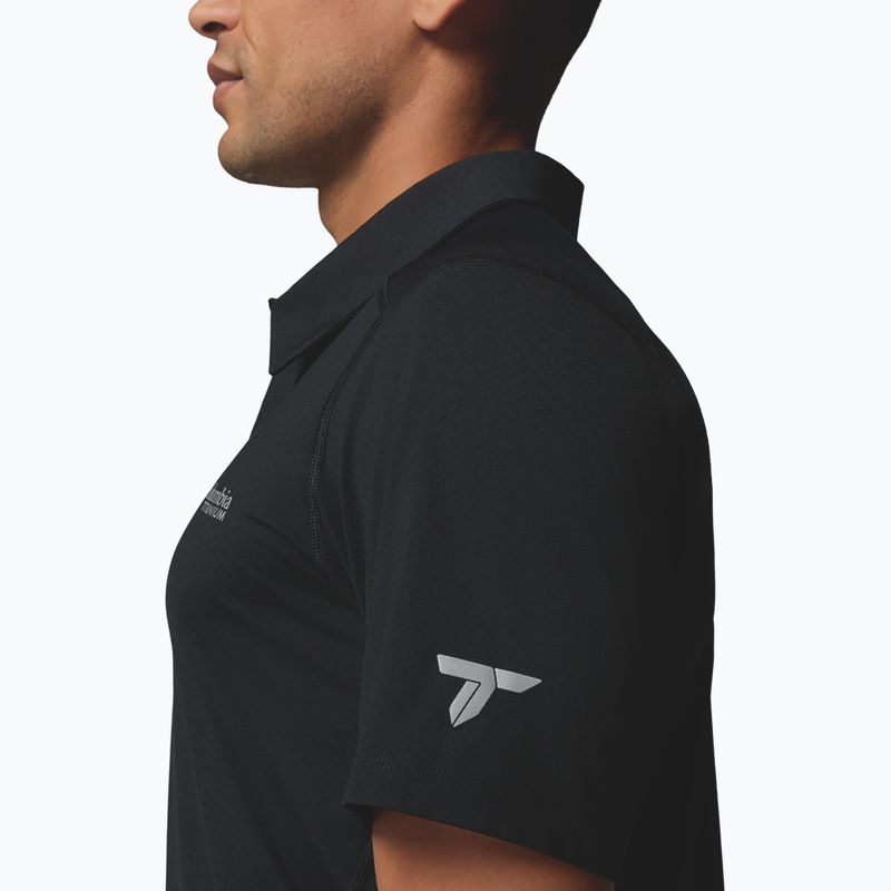 Koszulka męska Columbia Diamond Peak Pro Polo black 5