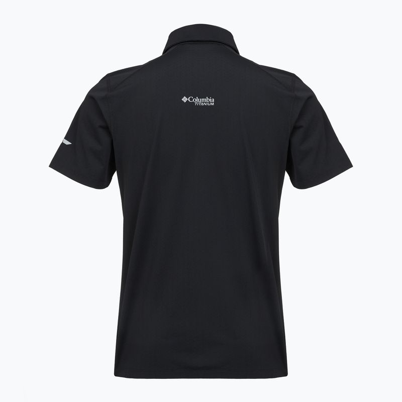 Koszulka męska Columbia Diamond Peak Pro Polo black 2