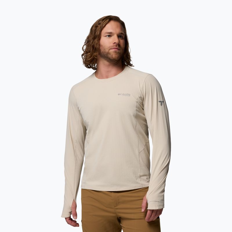 Longsleeve męski Columbia Diamond Peak Pro Crew dark stone