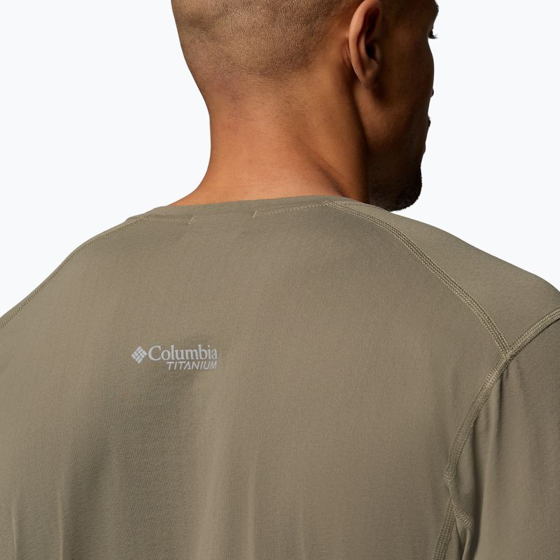 Longsleeve męski Columbia Diamond Peak Pro Crew stone green 6