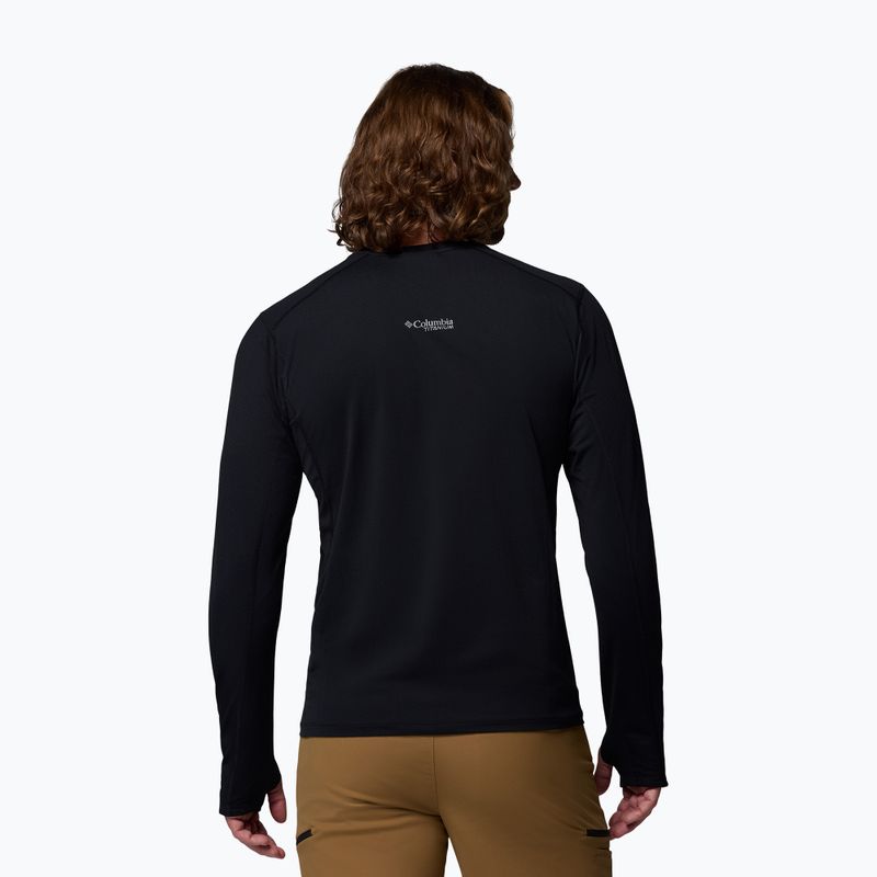 Longsleeve męski Columbia Diamond Peak Pro Crew black 3