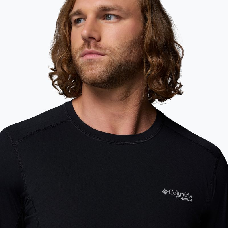 Longsleeve męski Columbia Diamond Peak Pro Crew black 5