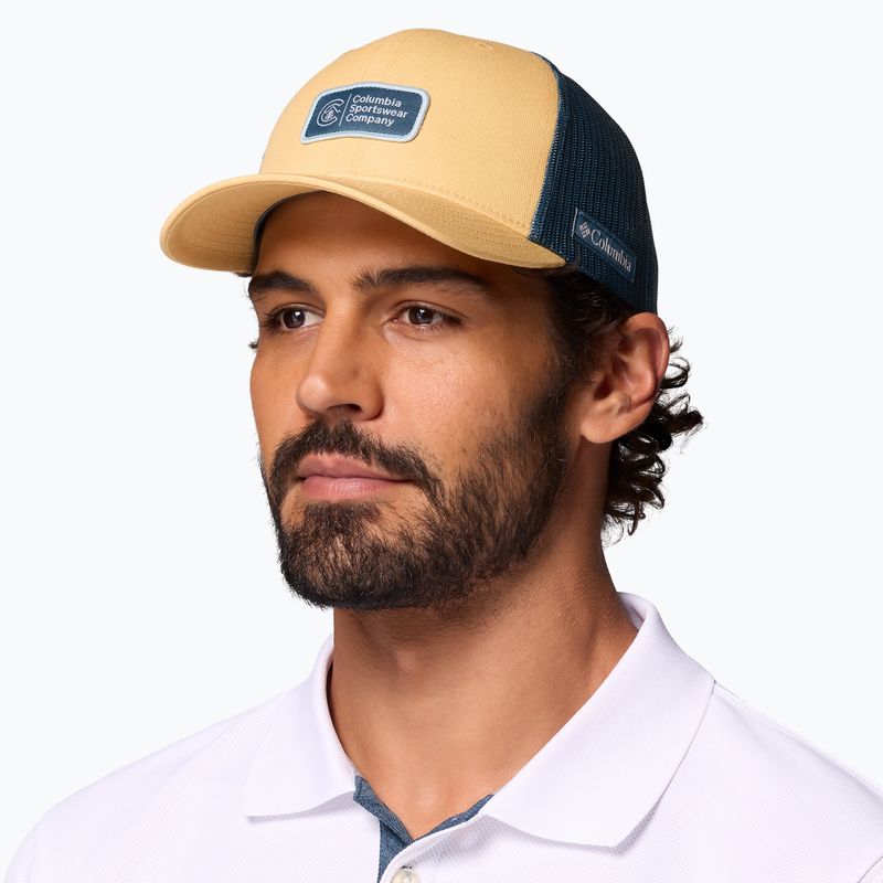 Czapka z daszkiem Columbia Mesh Snap Back sand dune/columbia c-tree wide 4