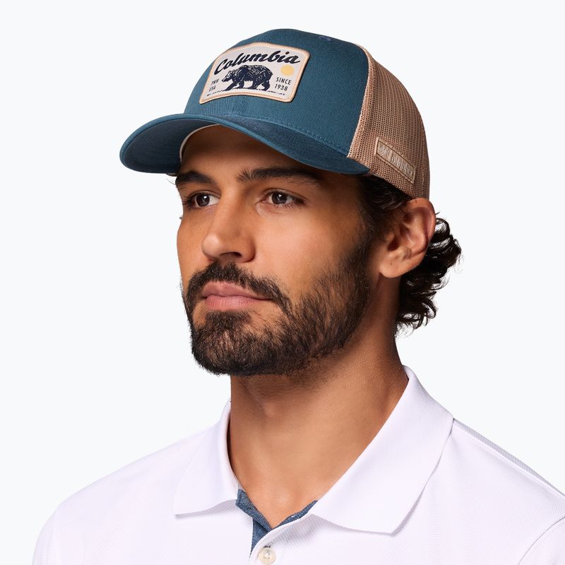Czapka z daszkiem Columbia Mesh Snap Back everblue/pnw bear 4