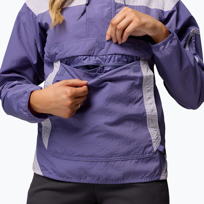 Kurtka przeciwwiatrowa damska Columbia Challenger II Windbreaker stormwatch/lavender pearl 7