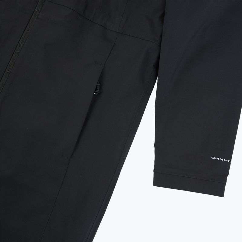Płaszcz przeciwdeszczowy damski Columbia Weekend Adventure II Long Shell black 4