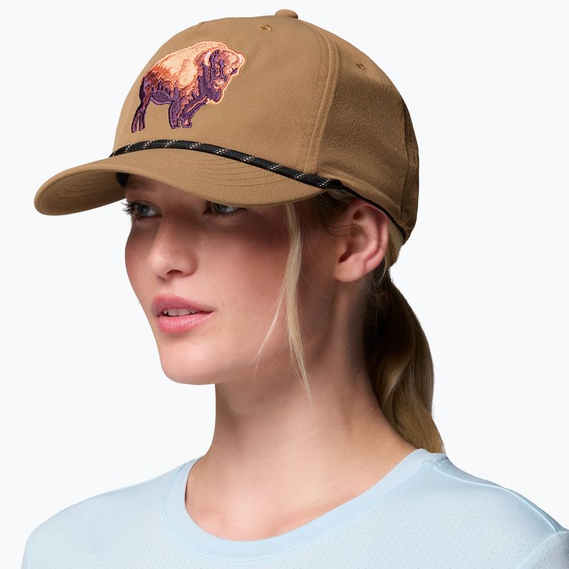 Czapka z daszkiem Columbia Ecoscape 3D Stretch Snpback delta/buffalo 3