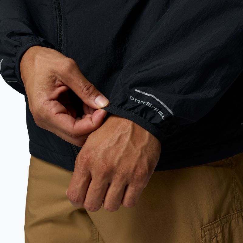 Kurtka przeciwwiatrowa męska Columbia Trailborne Outerchange black 8