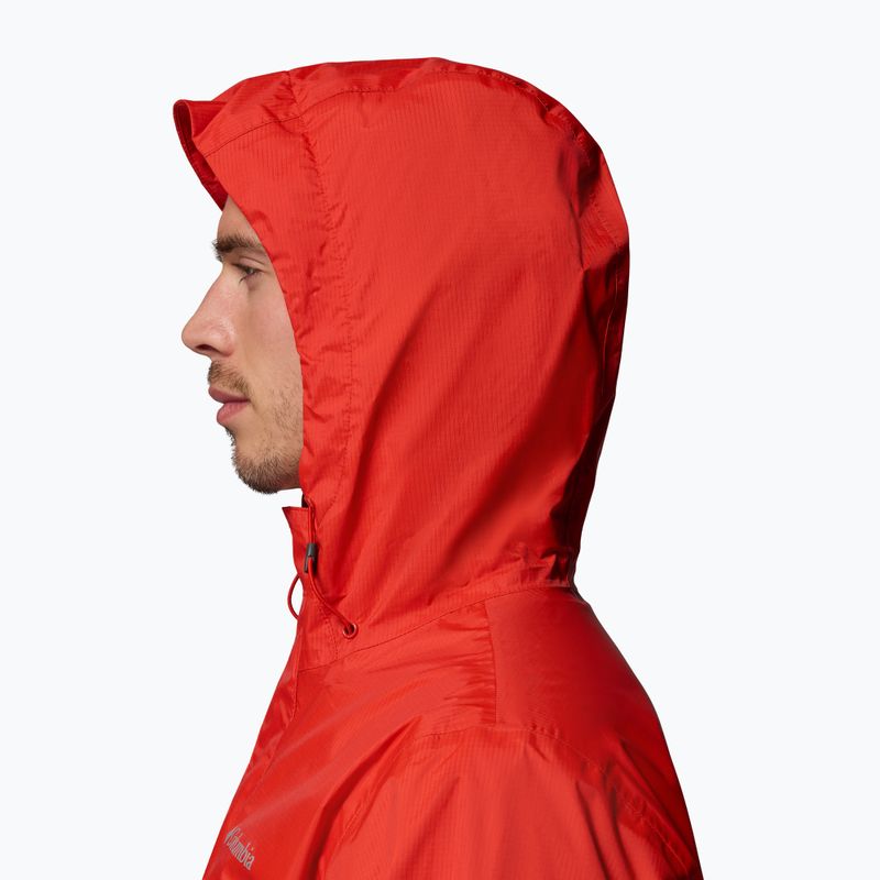 Kurtka przeciwdeszczowa męska Columbia Pouring Adventure III super sonic/zing 6