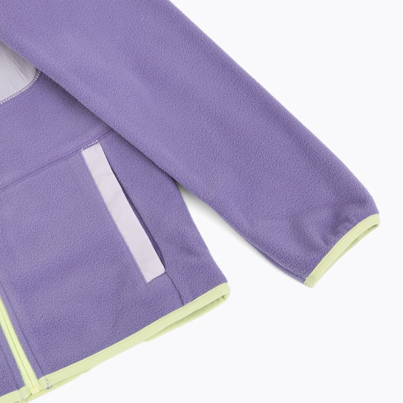 Bluza polarowa dziecięca Columbia Fast Trek V Full Zip stormwatch/lavender pearl 4