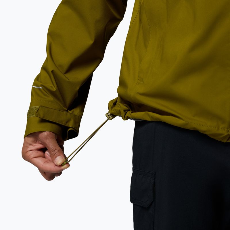 Kurtka softshell męska Columbia Trailborne 2.5L mossy green 12