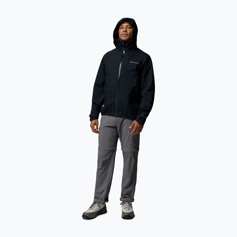 Kurtka softshell męska Columbia Trailborne 2.5L black 2