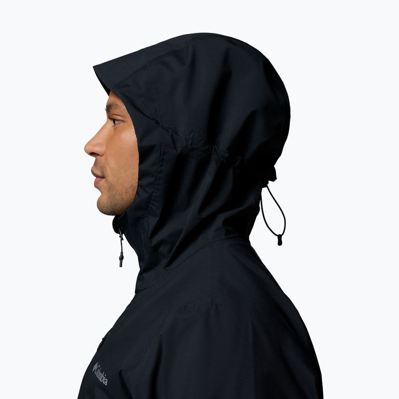 Kurtka softshell męska Columbia Trailborne 2.5L black 7
