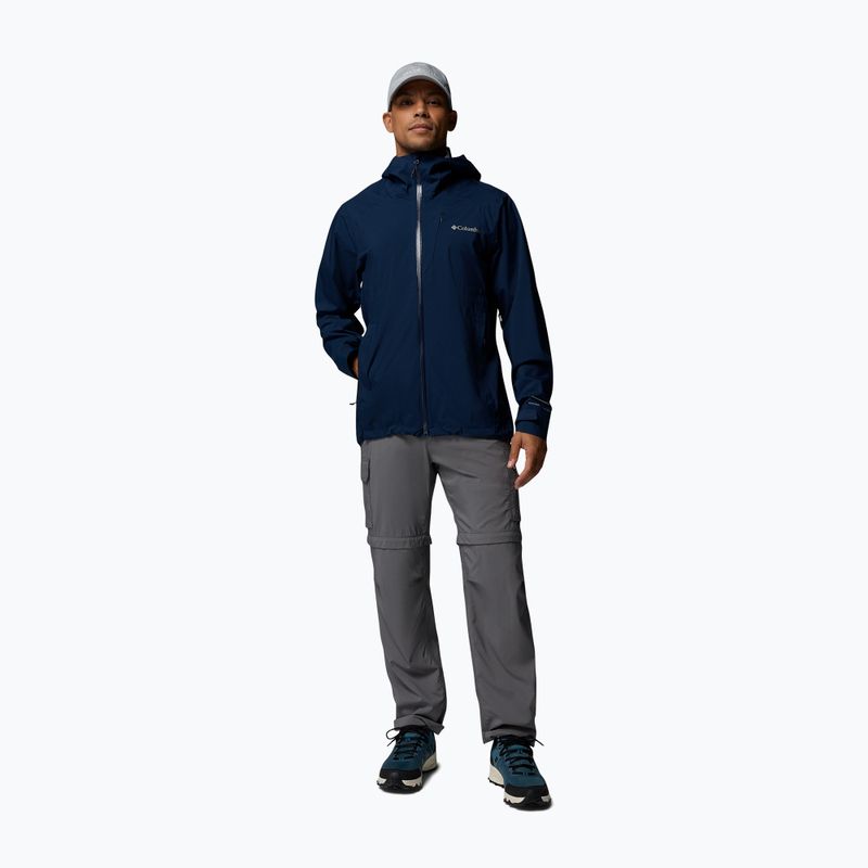 Kurtka softshell męska Columbia Trailborne 2.5L collegiate navy 2