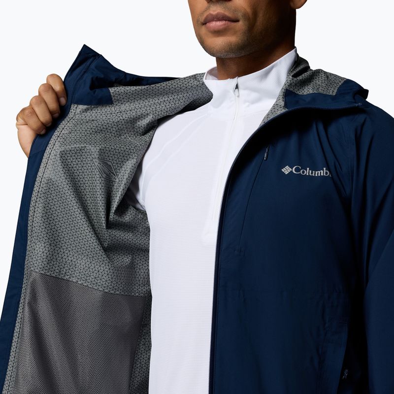 Kurtka softshell męska Columbia Trailborne 2.5L collegiate navy 10