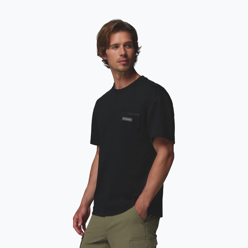 Koszulka męska Columbia Echo Passage Crew black 4