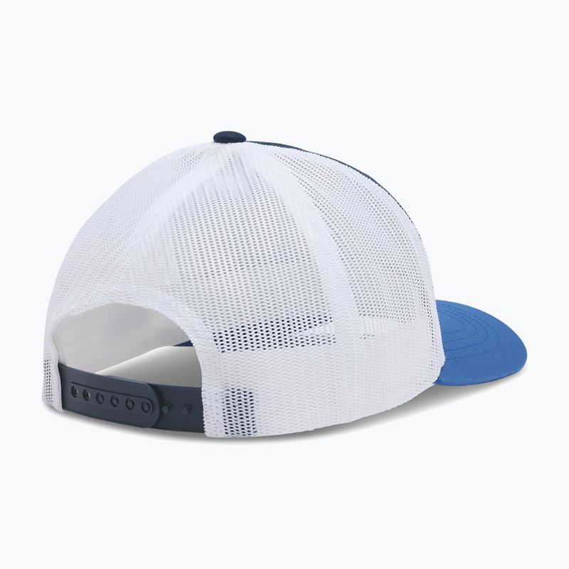 Czapka z daszkiem dziecięca Columbia Youth Snap Back collegiate navy/mountain blue/white 2