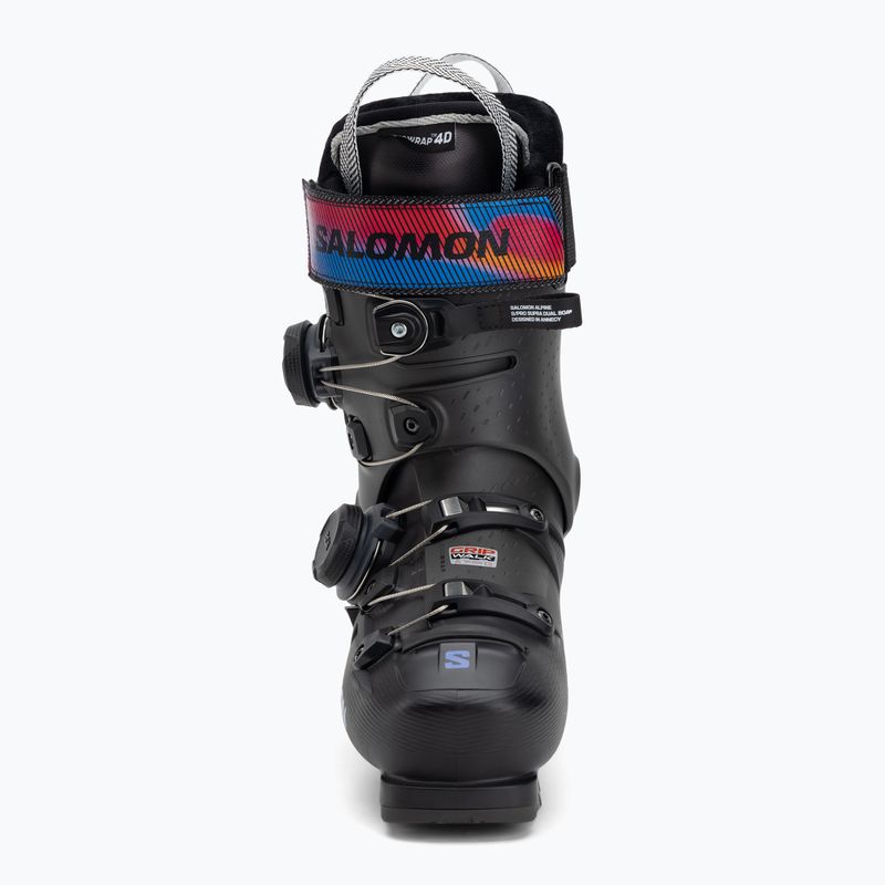 Buty narciarskie damskie Salomon S/Pro Supra Dual Boa 115 W black/beluga met./beetroot purple 3