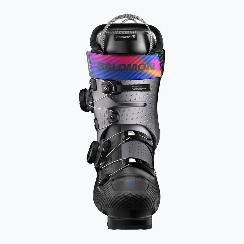 Buty narciarskie damskie Salomon S/Pro Supra Dual Boa 115 W black/beluga met./beetroot purple 8