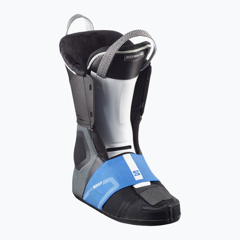 Buty narciarskie damskie Salomon S/Pro Supra Dual Boa 115 W black/beluga met./beetroot purple 10