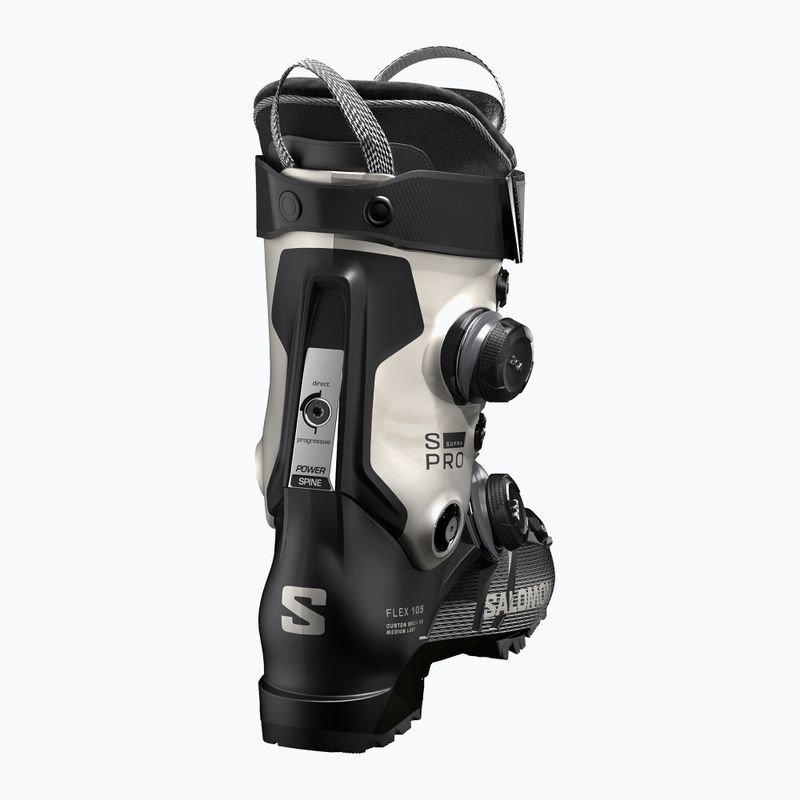 Buty narciarskie damskie Salomon S/PRO Supra Dual Boa 105 W GW black/light bronze metallic/black 2
