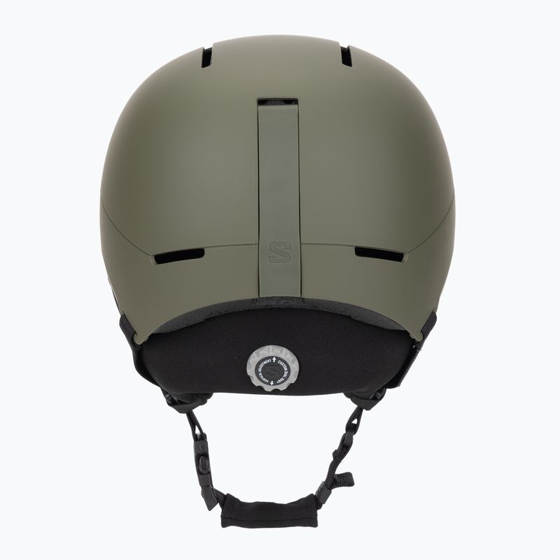 Kask narciarski Salomon Brigade Index olive night 4