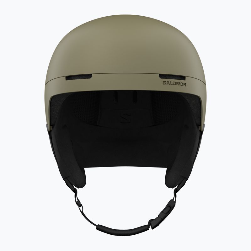 Kask narciarski Salomon Brigade Index olive night 3