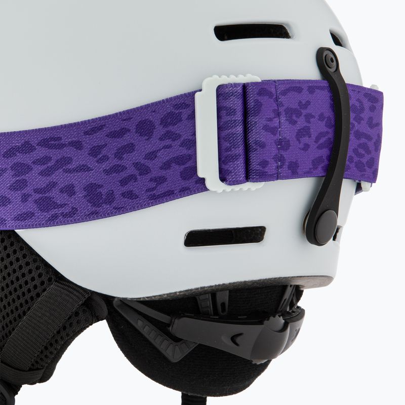Kask narciarski dziecięcy Salomon Player Combo + Gogle XV Jr ice flow/ice flow mid blue 8
