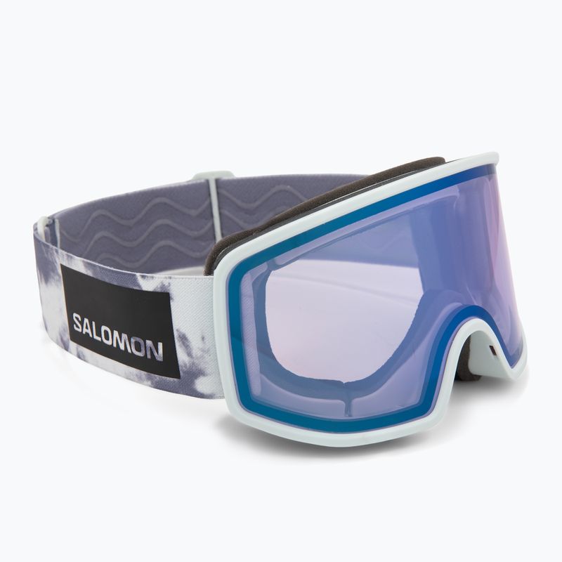Gogle narciarskie Salomon Sentry Pro Sigma Photo ice flow/sigma photo sky blue