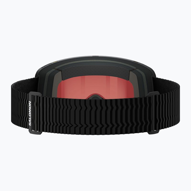 Gogle narciarskie Salomon Sentry Pro Sigma black/sigma poppy red 2