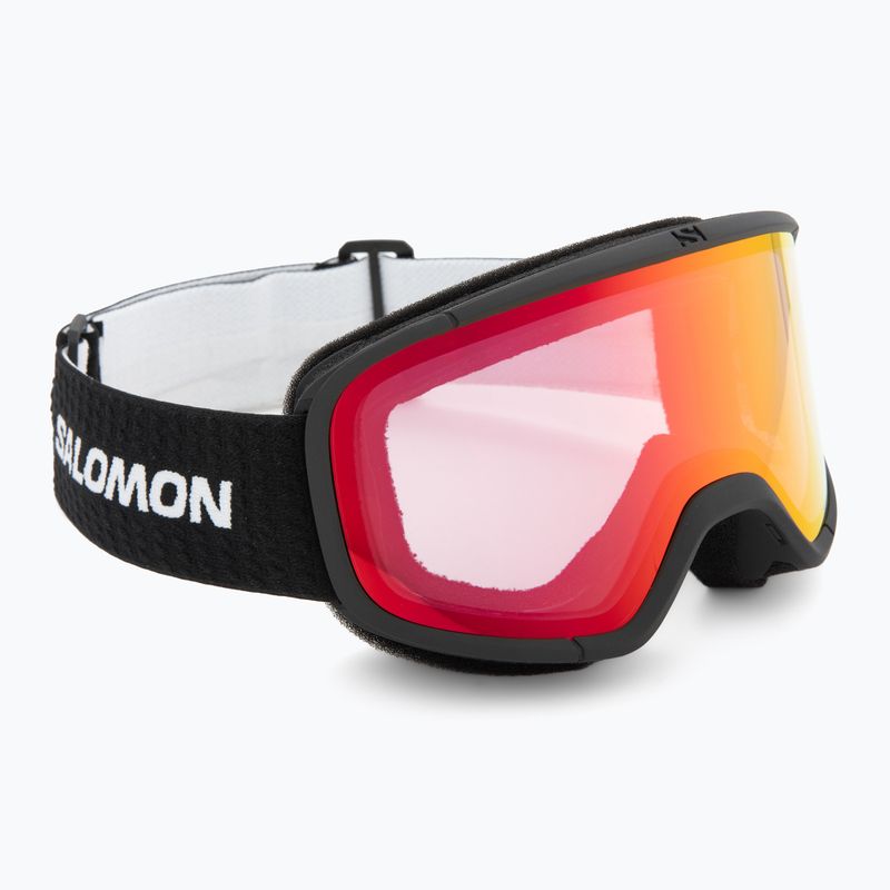 Gogle narciarskie Salomon Aksium 2.0 Photo black/photo mi red