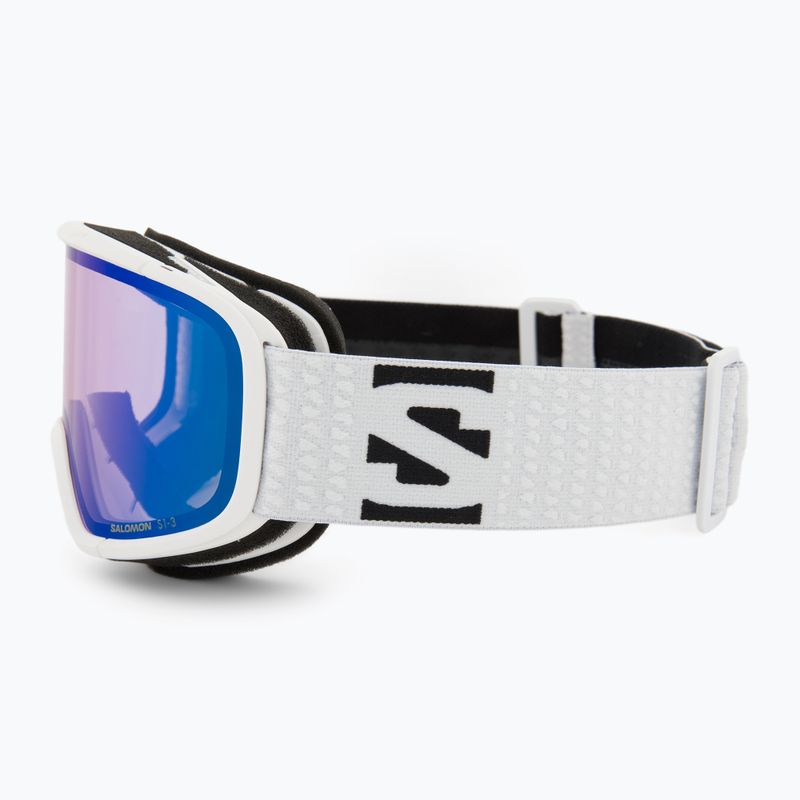 Gogle narciarskie Salomon Aksium 2.0 Photo white/photo mi blue 4
