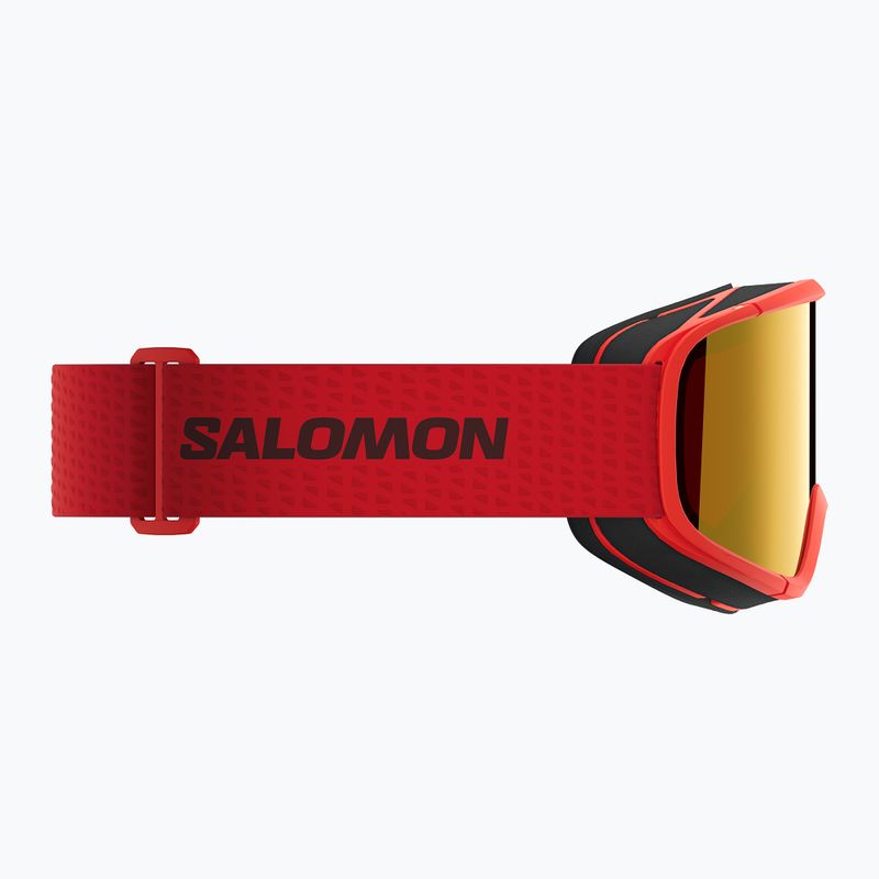 Gogle narciarskie Salomon Aksium 2.0 cherry tomato/ml mid red 3
