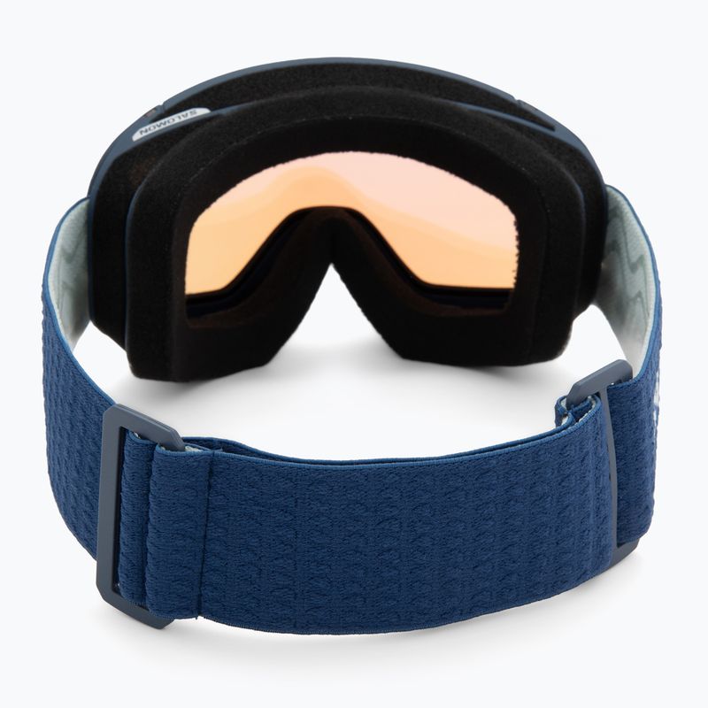 Gogle narciarskie Salomon Aksium 2.0 dress blue/ml light blue 3