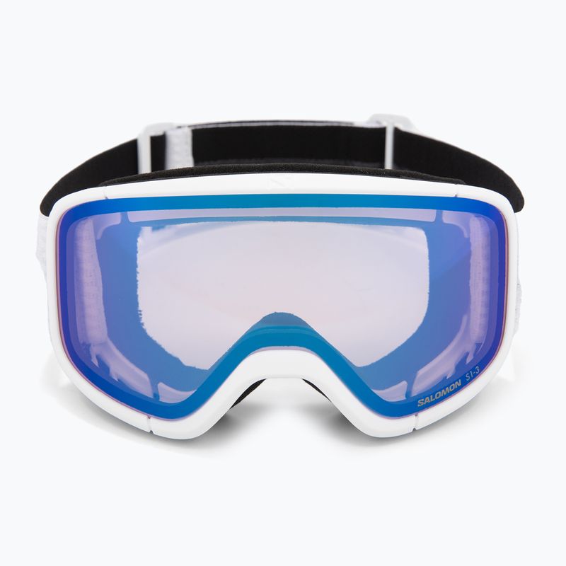 Gogle narciarskie Salomon Aksium 2.0 S Photo white/photo ml blue 2
