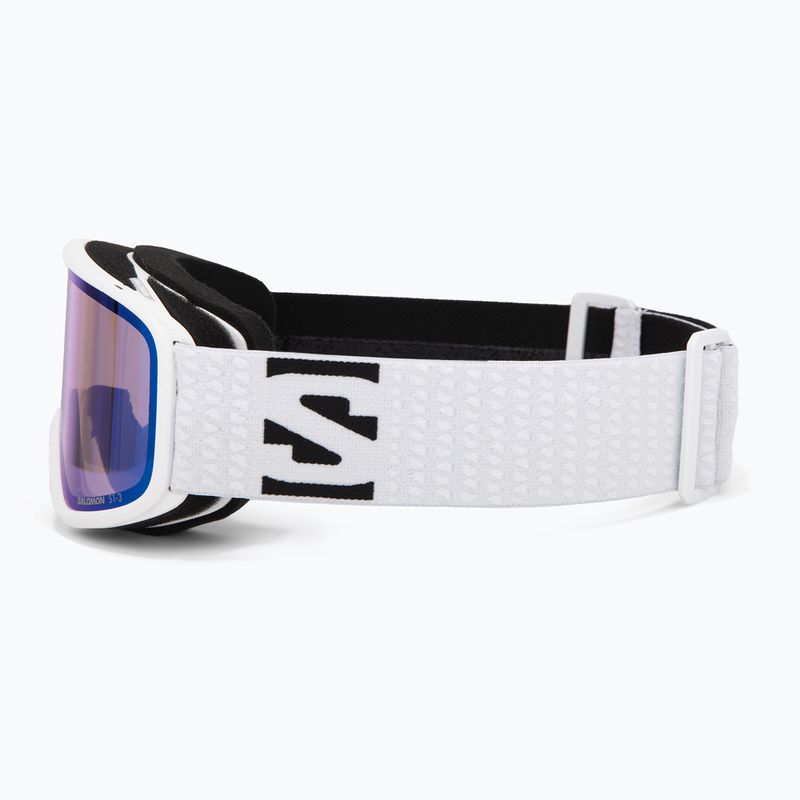 Gogle narciarskie Salomon Aksium 2.0 S Photo white/photo ml blue 4