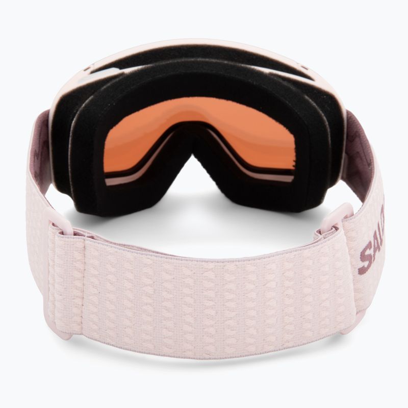 Gogle narciarskie Salomon Aksium 2.0 S acces heavenly pink/flash toric orange 3