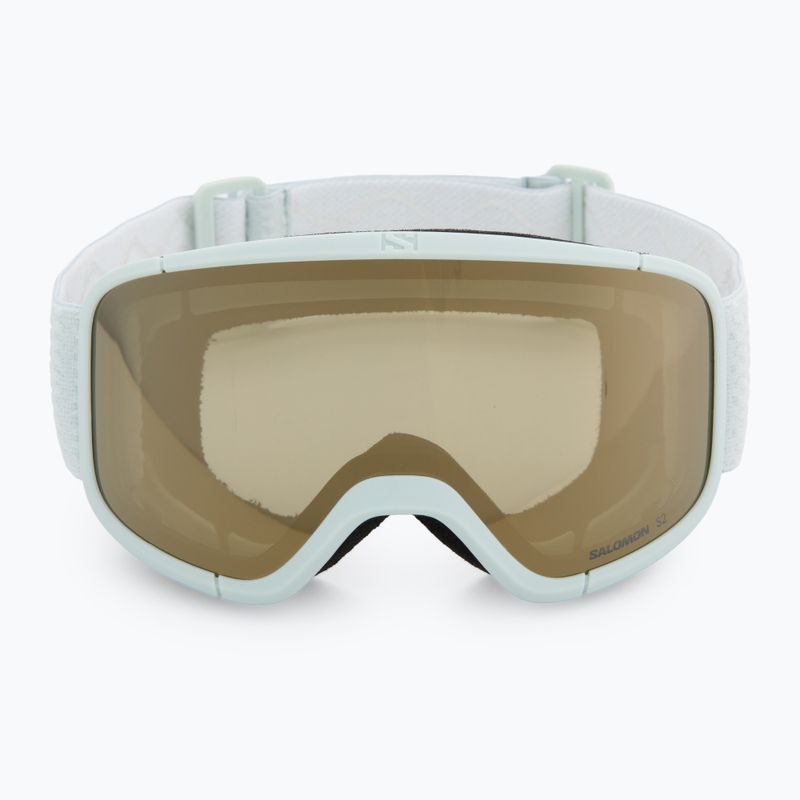 Gogle narciarskie Salomon Aksium 2.0 S Acces ice flow/flash gold 2