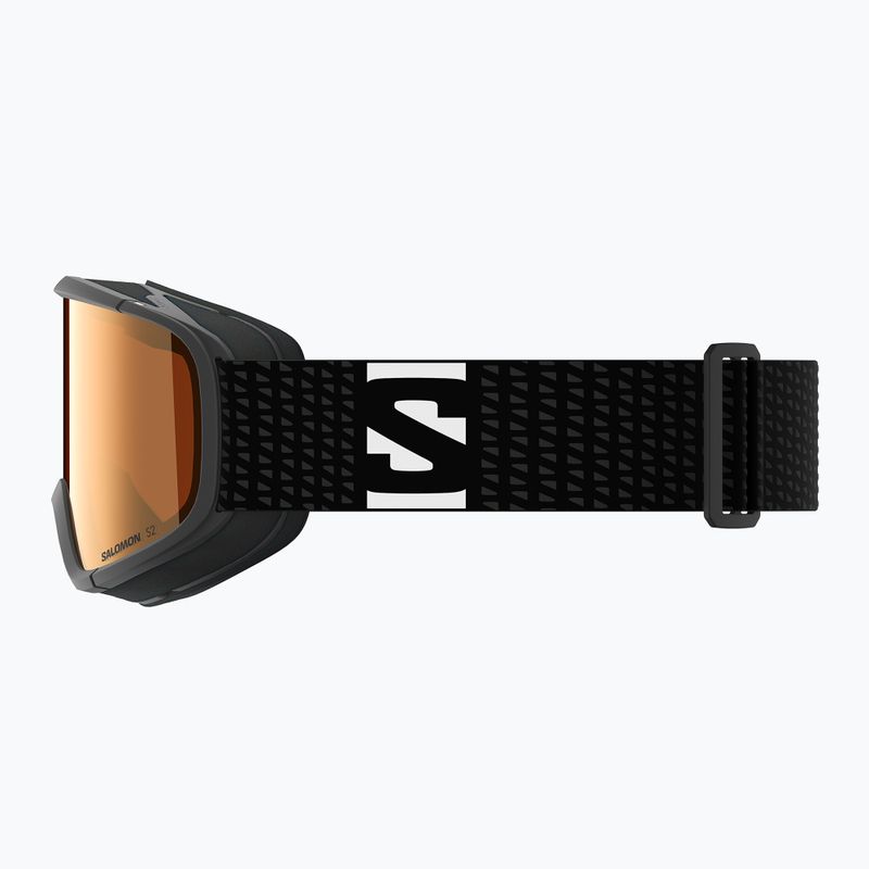 Gogle narciarskie dziecięce Salomon Lumi Acces Jr black/flash toric orange 4
