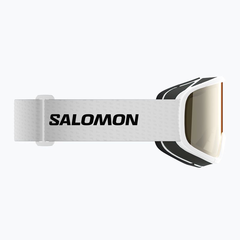 Gogle narciarskie dziecięce Salomon Lumi Acces Jr white/flash gold 7
