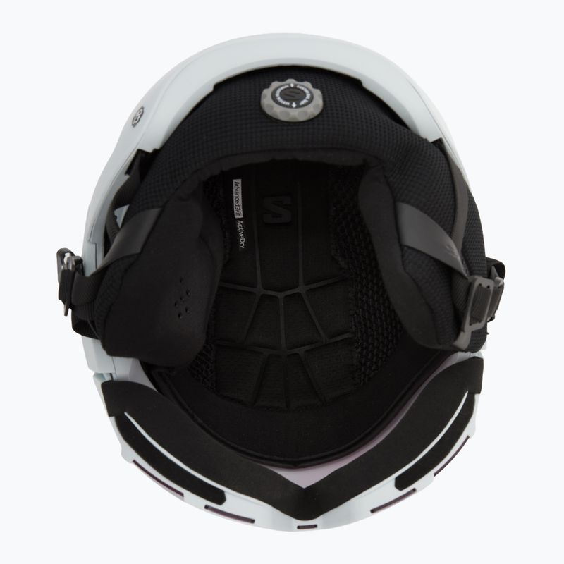 Kask narciarski Salomon Osmo Pro Sigma Photo ice flow/sky blue 5