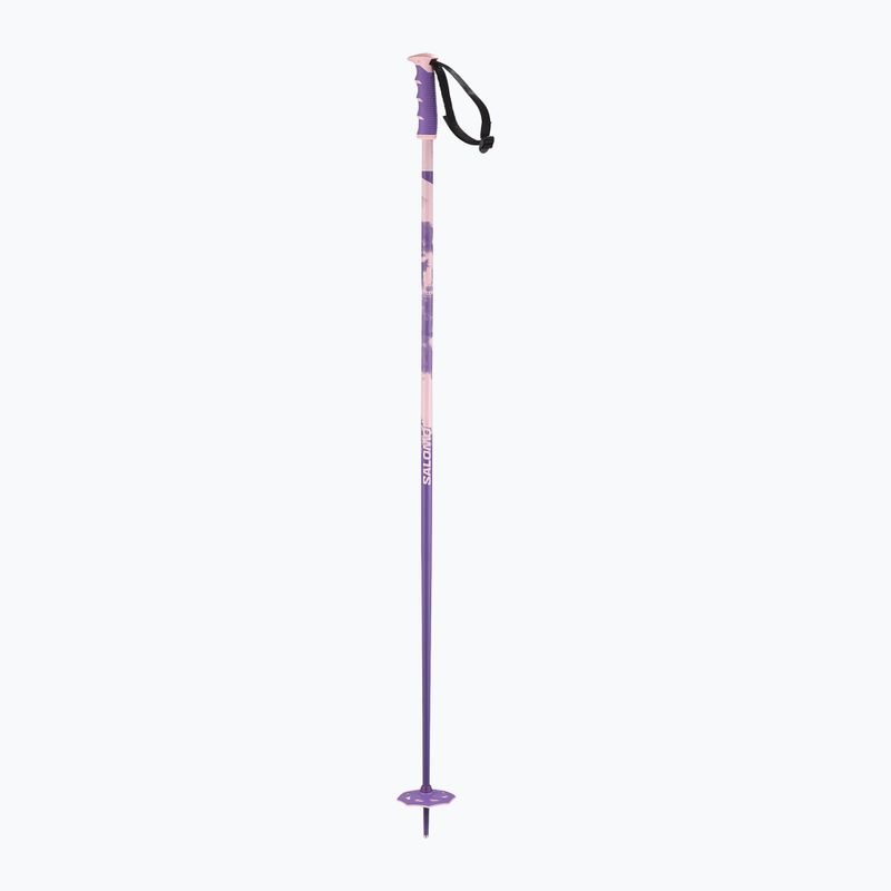 Kije narciarskie Salomon Steep purple/pink 2