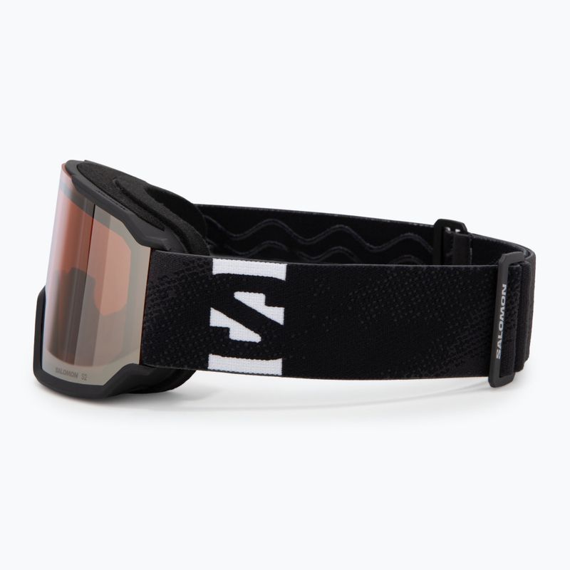 Gogle narciarskie Salomon S/View 3 Access black/flash toric orange 4