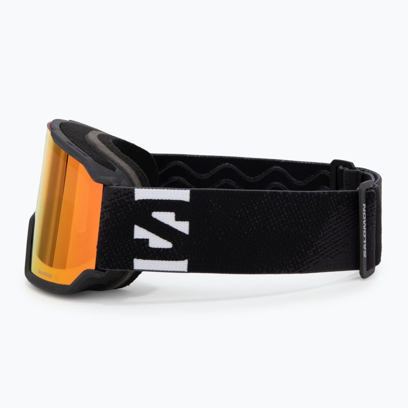 Gogle narciarskie Salomon S/View 3 black/ml mid red 4