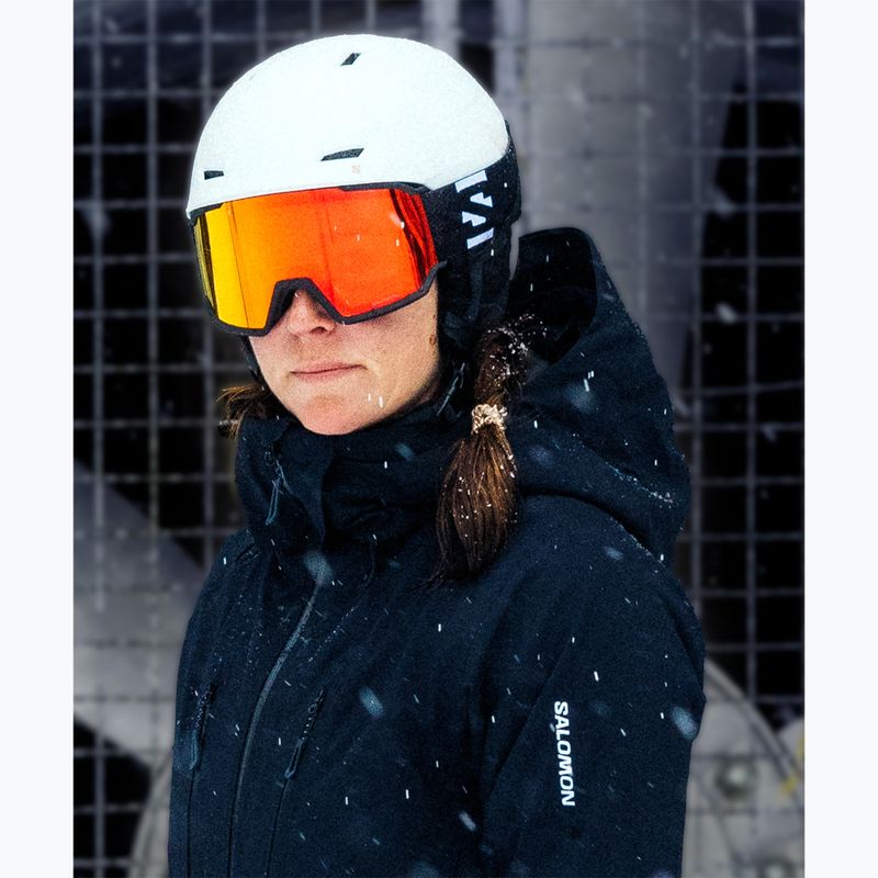 Gogle narciarskie Salomon S/View 3 black/ml mid red 6