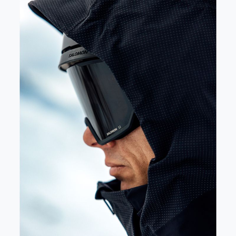 Gogle narciarskie Salomon S/View 3 black yellow/ml black 7