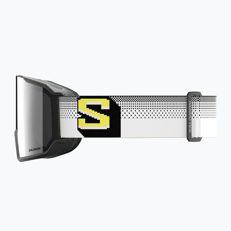 Gogle narciarskie Salomon S/View 3 black pixels/ml super white 4