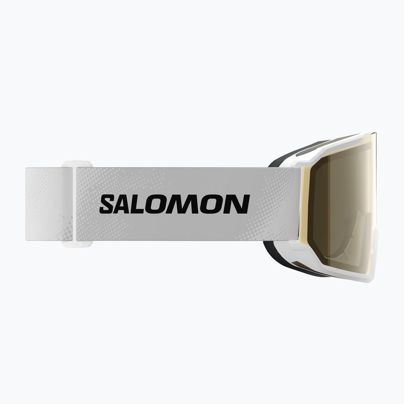 Gogle narciarskie Salomon S/View 3 Access white/flash gold 3