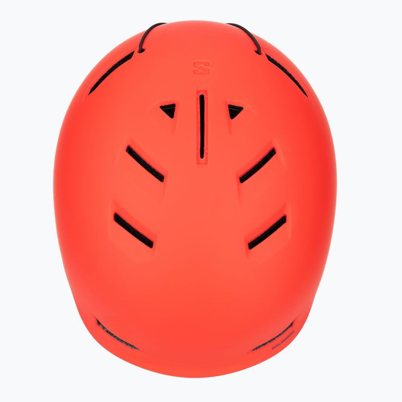 Kask narciarski dziecięcy Salomon Husk Jr cherry tomato 6